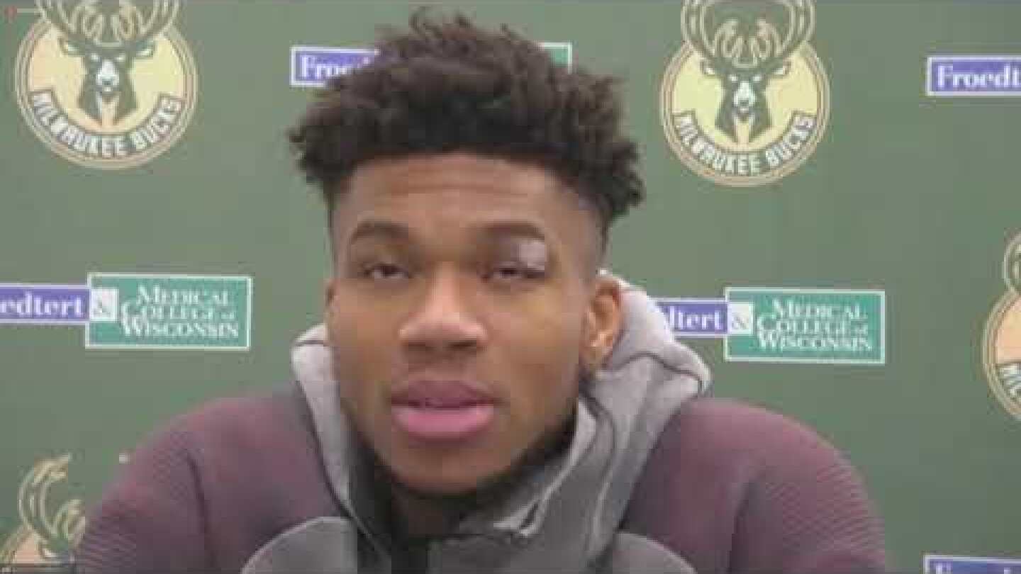 Giannis Supermax Press Conference