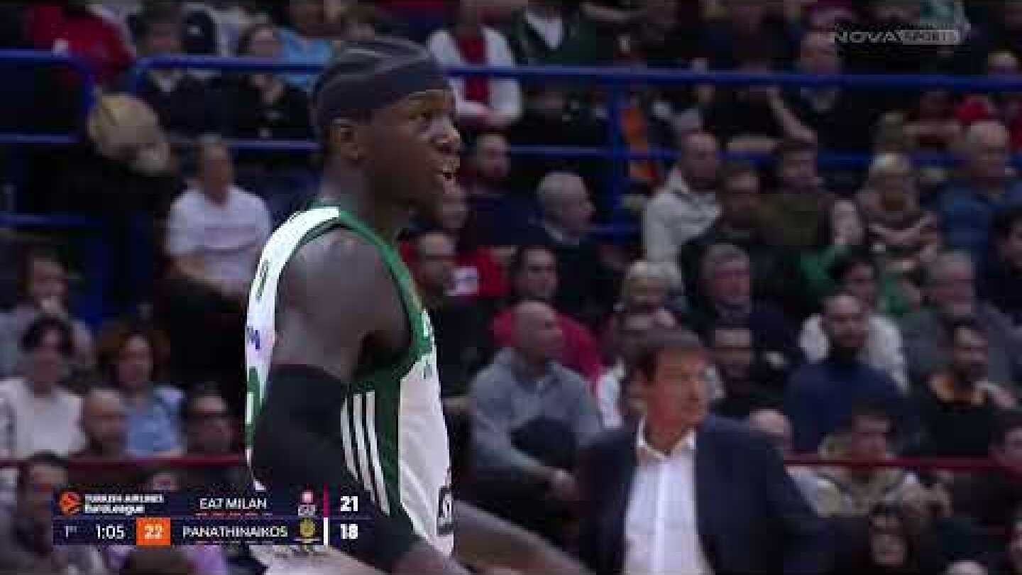 Αρμάνι Μιλάνο - Παναθηναίκός AKTOR: 68-76 (MD16, 22/12/2023)