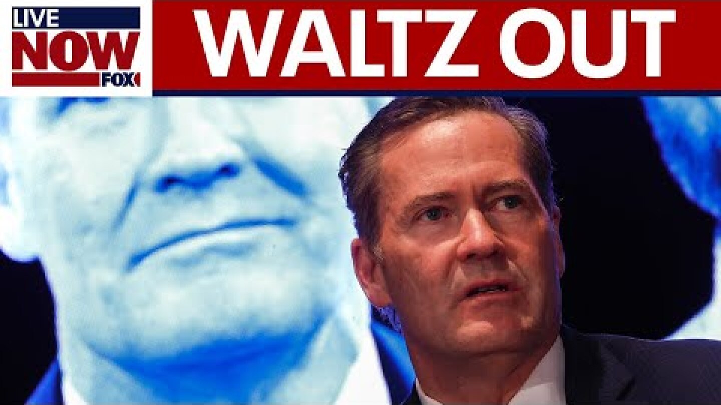 BREAKING: Mike Waltz out as National Security Advisor after Signal leak