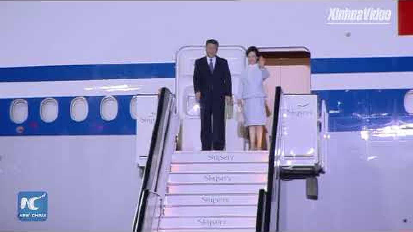 LIVE: President Xi Jinping arrives in Athens, Greece