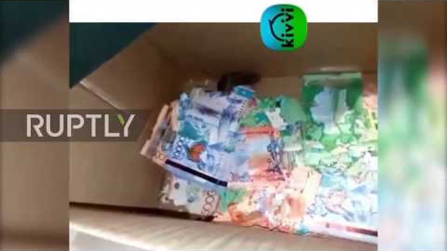 Mice crawl into ATM and chew through cash in Astana