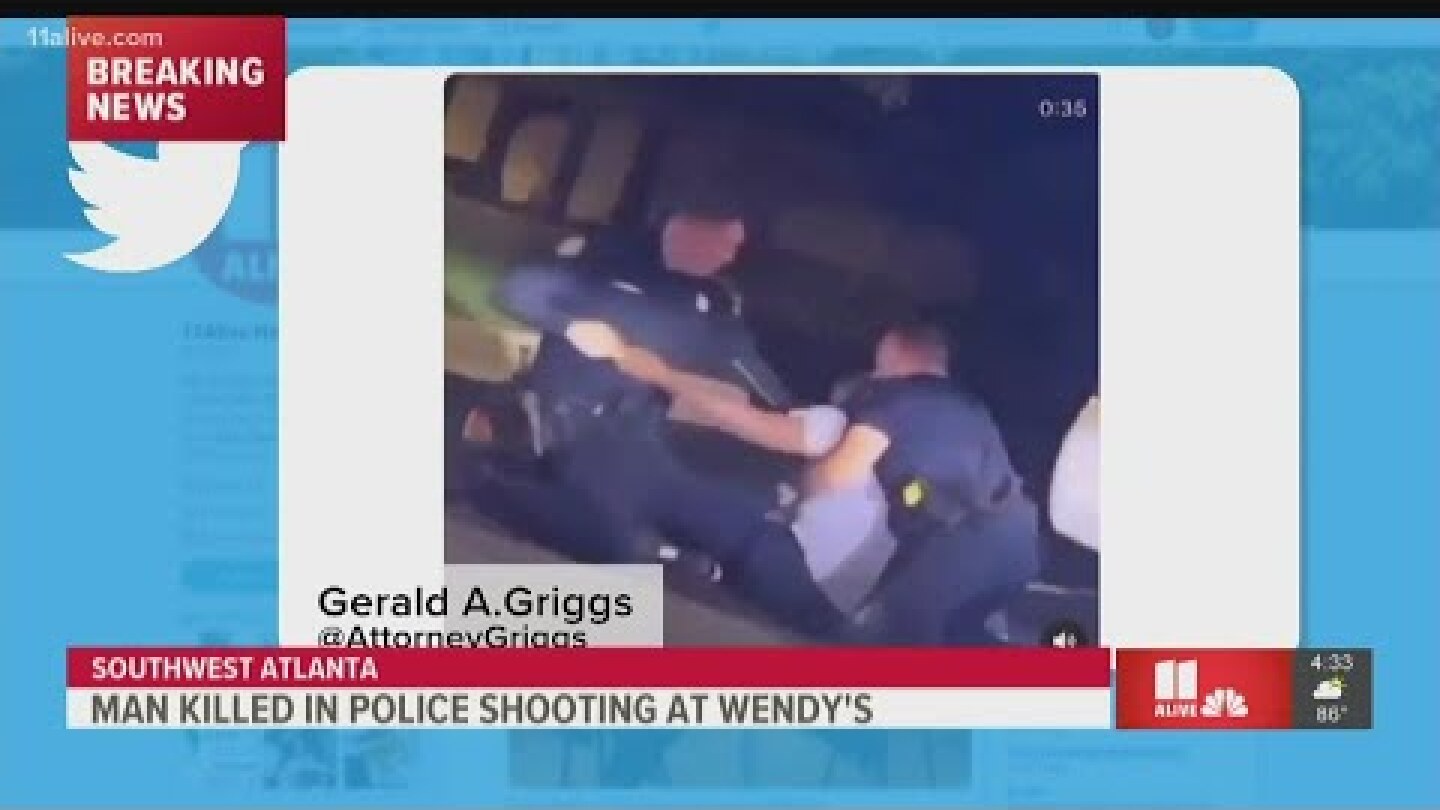 Video possibly shows man killed by Atlanta police officers at Wendy's