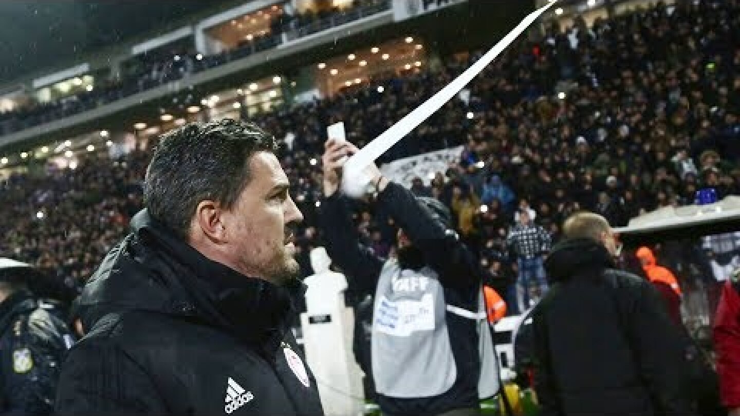 ΠΑΟΚ - Ολυμπιακός: Νέο video του τραυματισμού του Γκαρσία από την εξέδρα