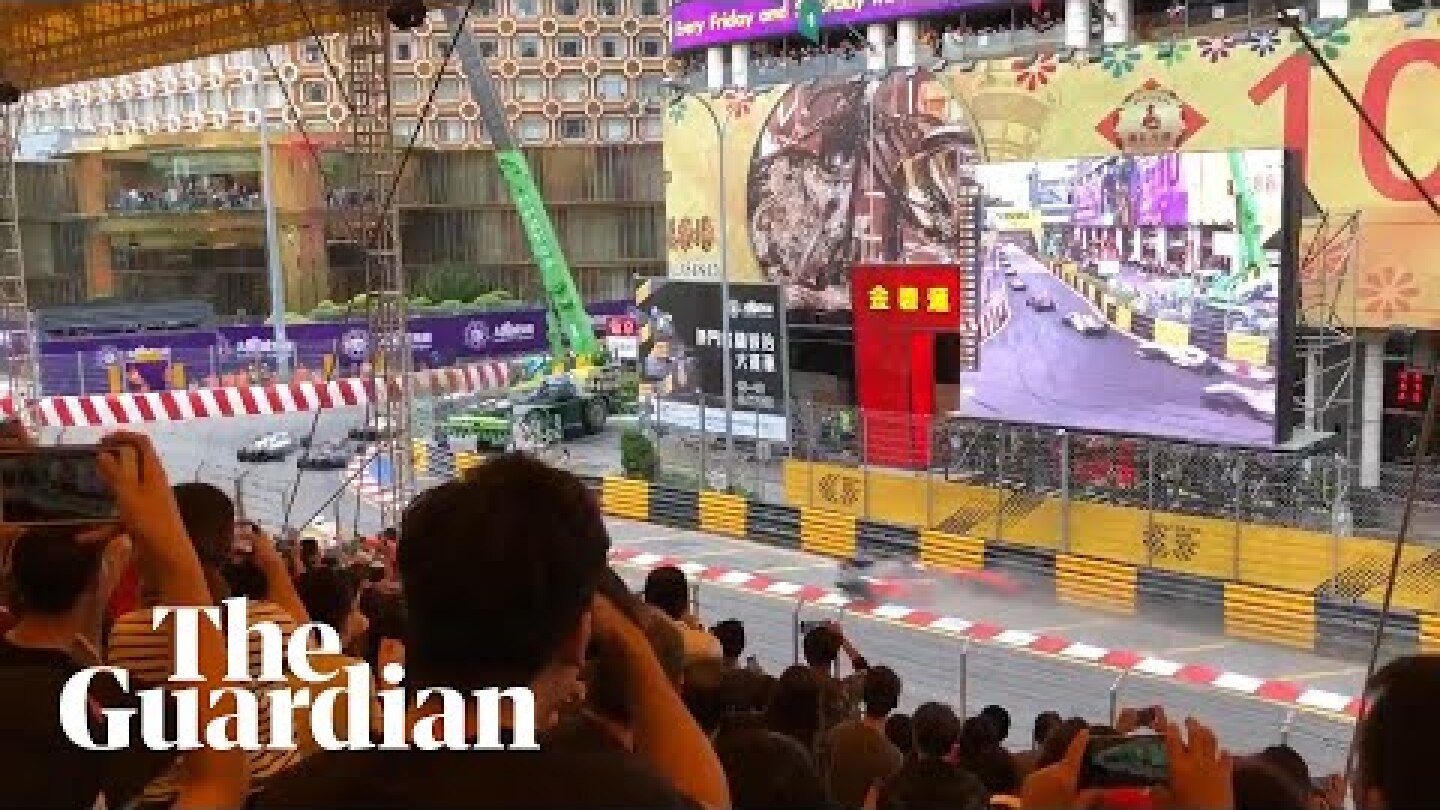 Formula 3: Sophia Floersch hospitalised after horror crash at Macau Grand Prix