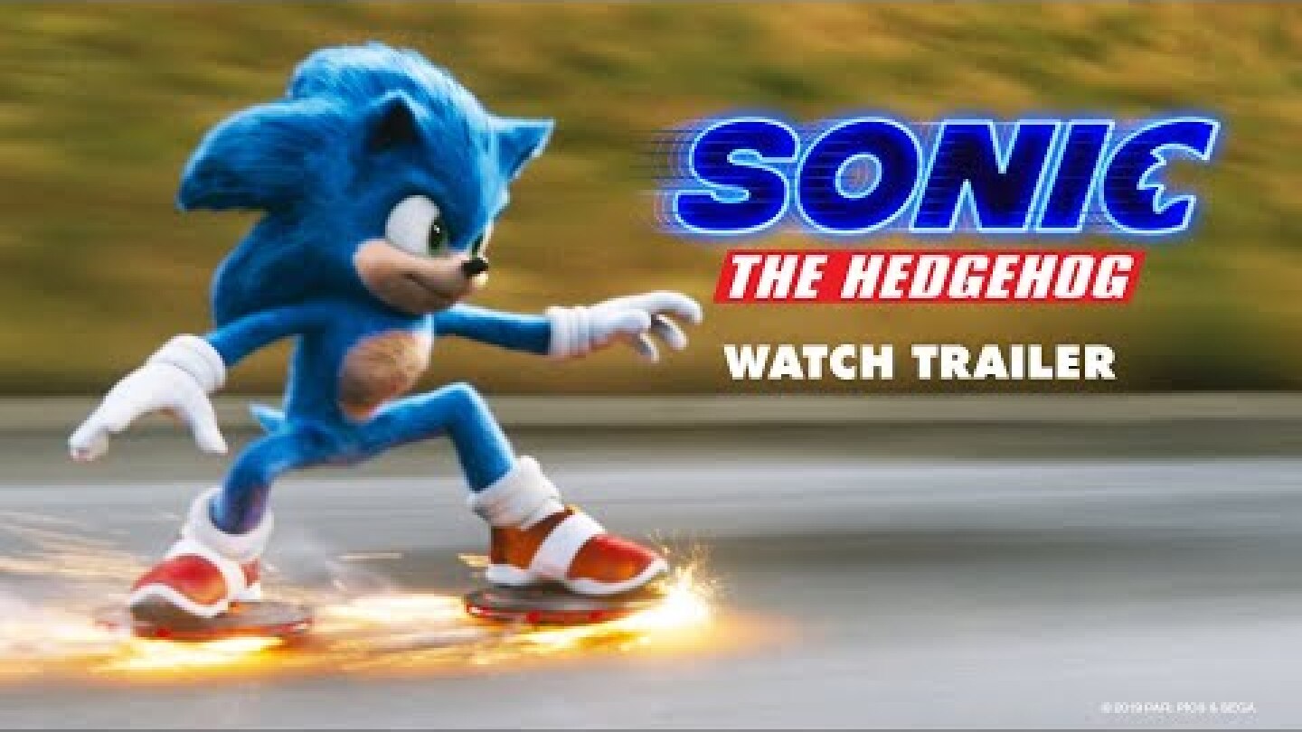 Sonic the Hedgehog / Sonic Η Ταινία - 1ο Επίσημο Τρέιλερ