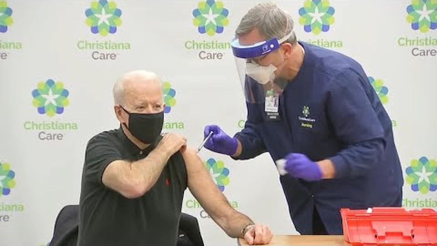 Biden Gets Second Dose of Pfizer Covid Vaccine