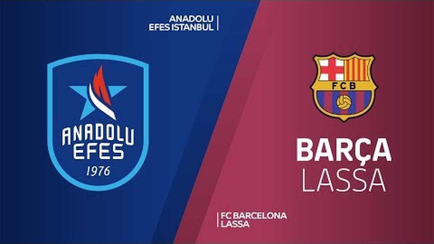 Anadolu Efes Istanbul - FC Barcelona Lassa Highlights | Turkish Airlines EuroLeague PO Game 5