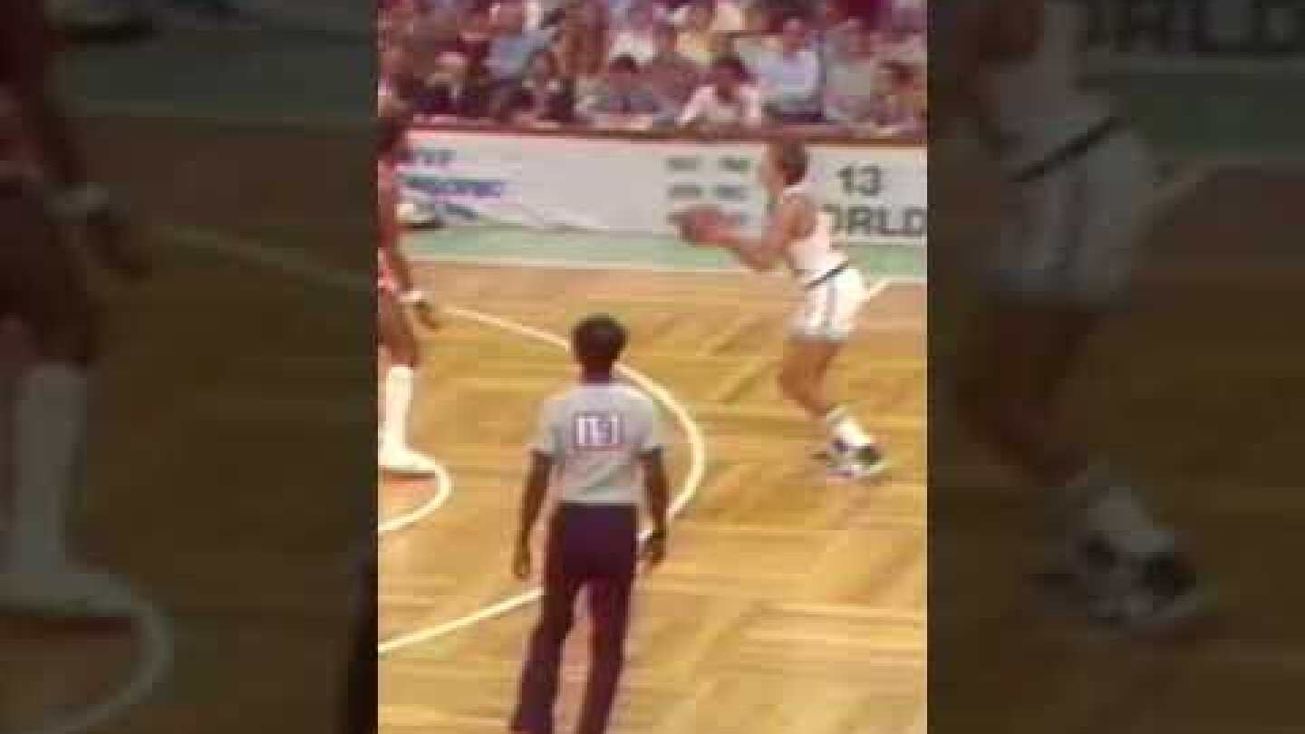 Chris Ford made the first 3-point basket in NBA History | #shorts
