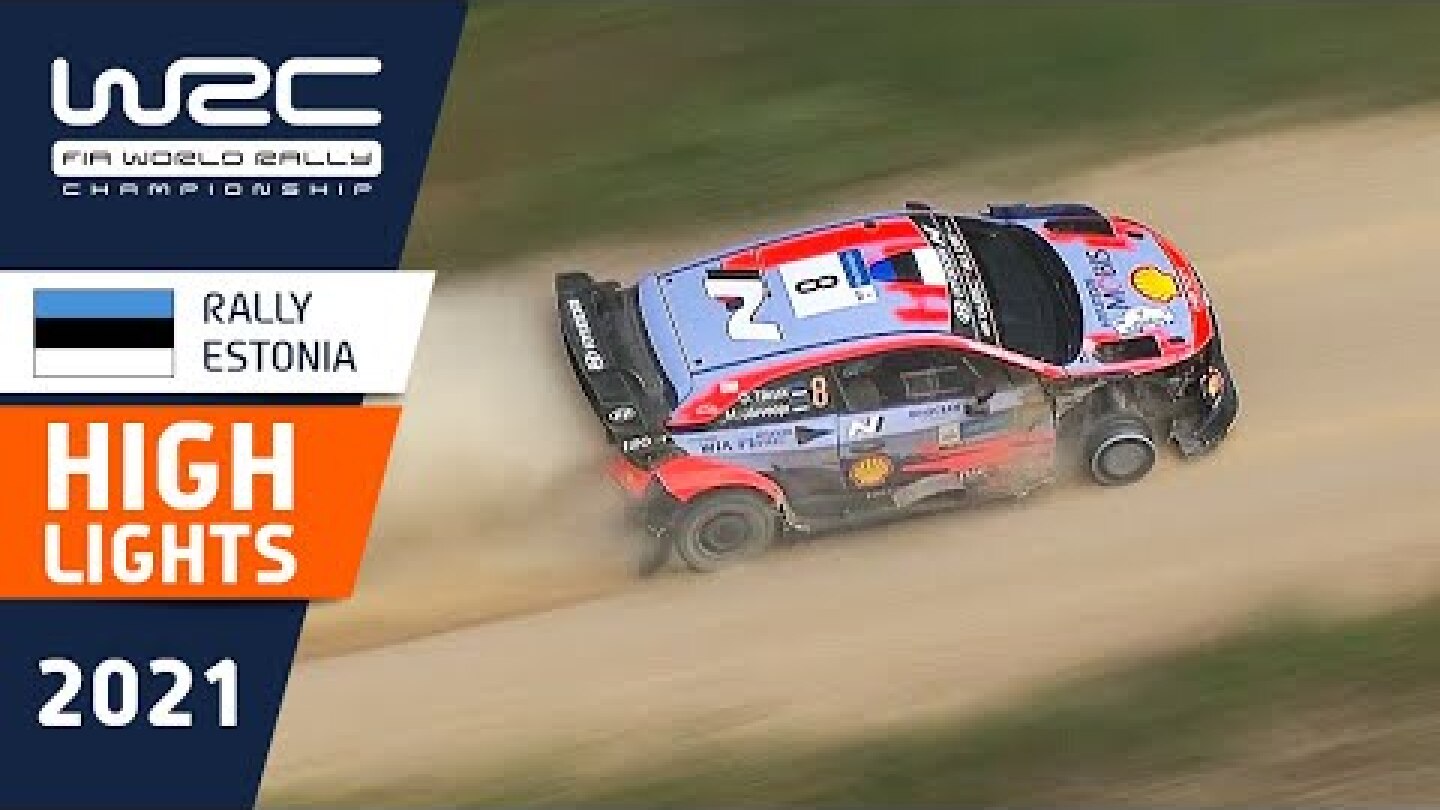 HIGHLIGHTS Stages 2 - 5 / WRC - Rally Estonia 2021