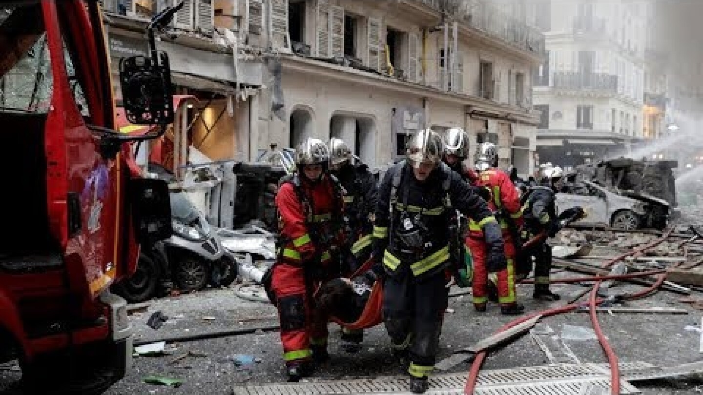 LIVE from the scene of explosion in central Paris (Pt2)