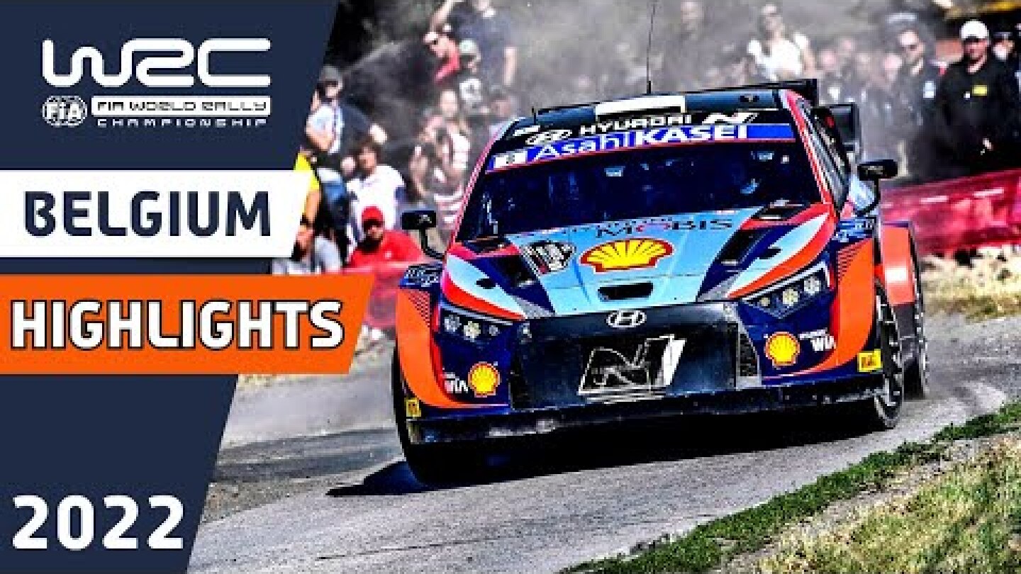 Day 3 Morning Highlights | WRC Ypres Rally Belgium 2022