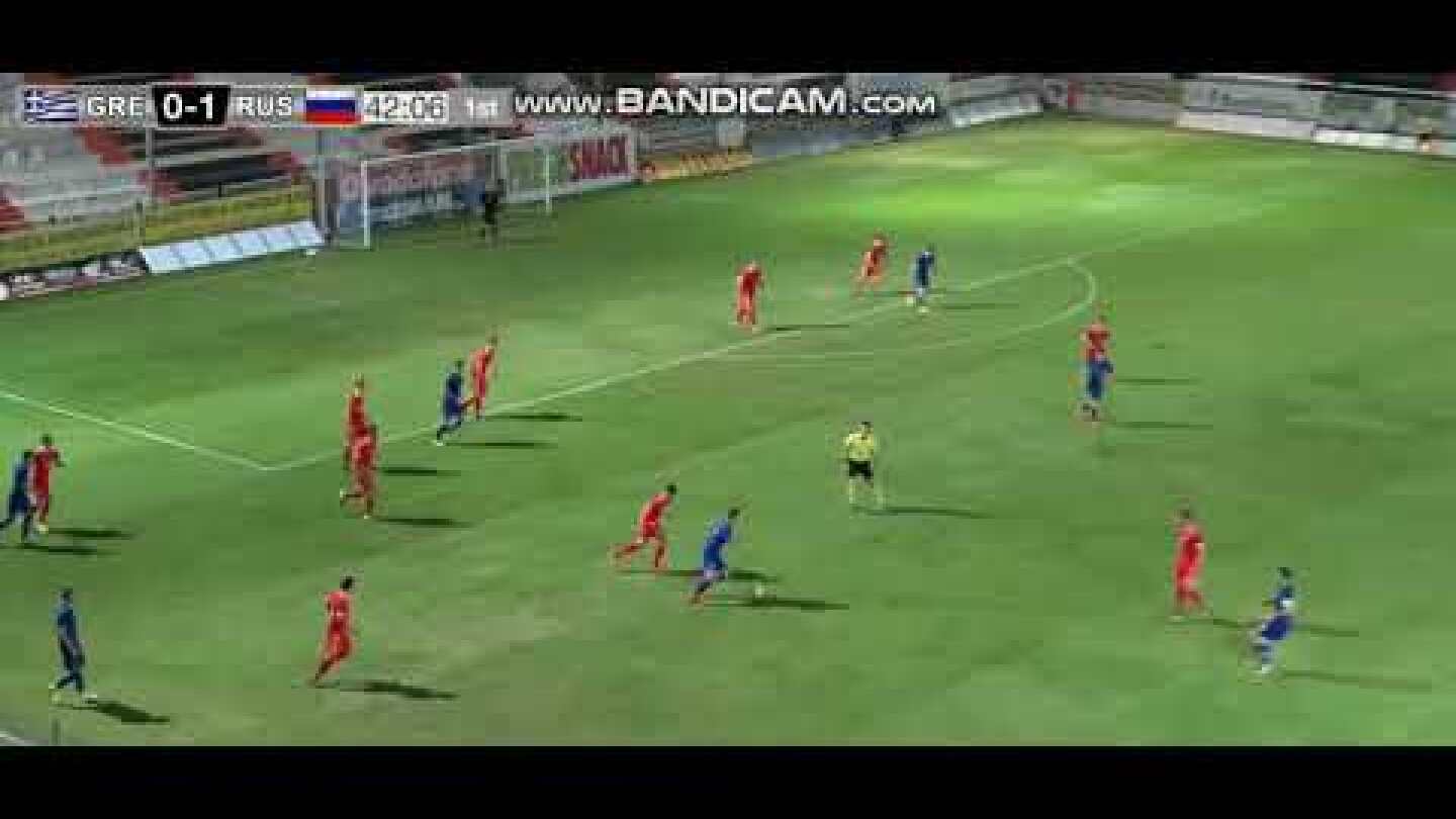 Αργύρης Καμπετσής (Ελλάδα U19-Ρωσία U19)