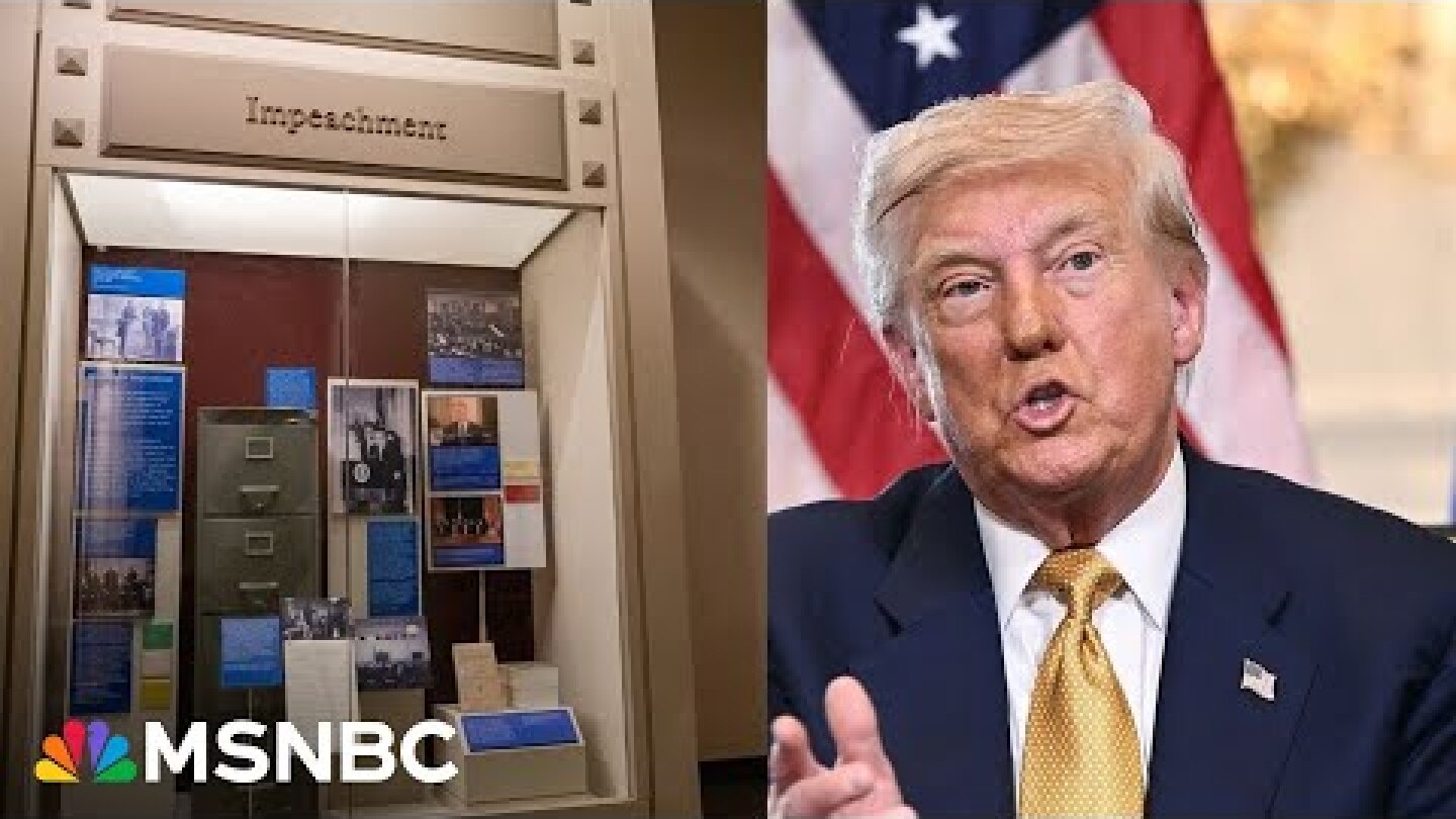 'Jaw-dropping': Smithsonian tries to rewrite history by removing Trump from impeachment exhibit