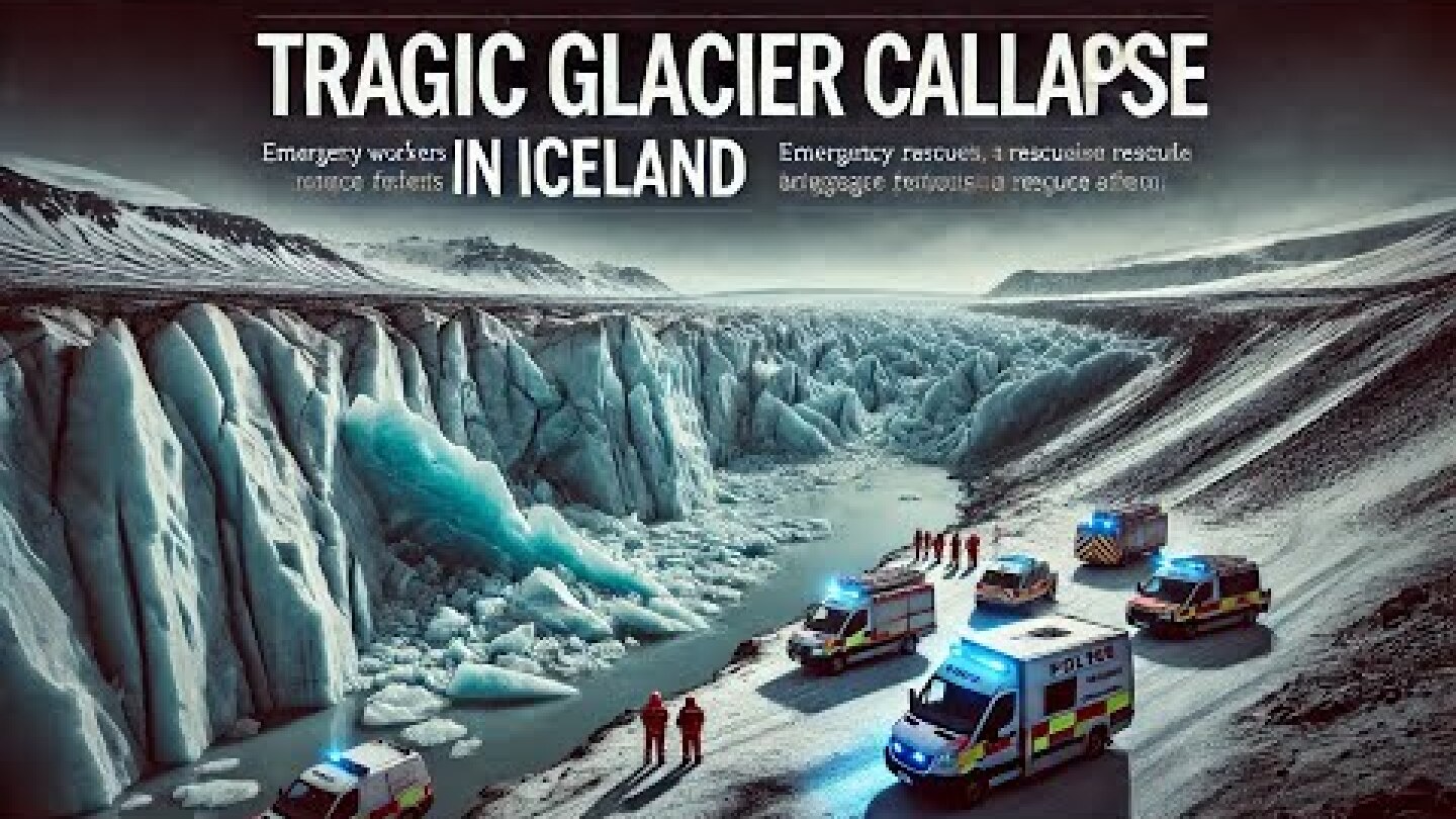 Tourist Dies After Glacier Ice Collapse in Iceland | Tragic Incident at Breidamerkurjökull Glacier