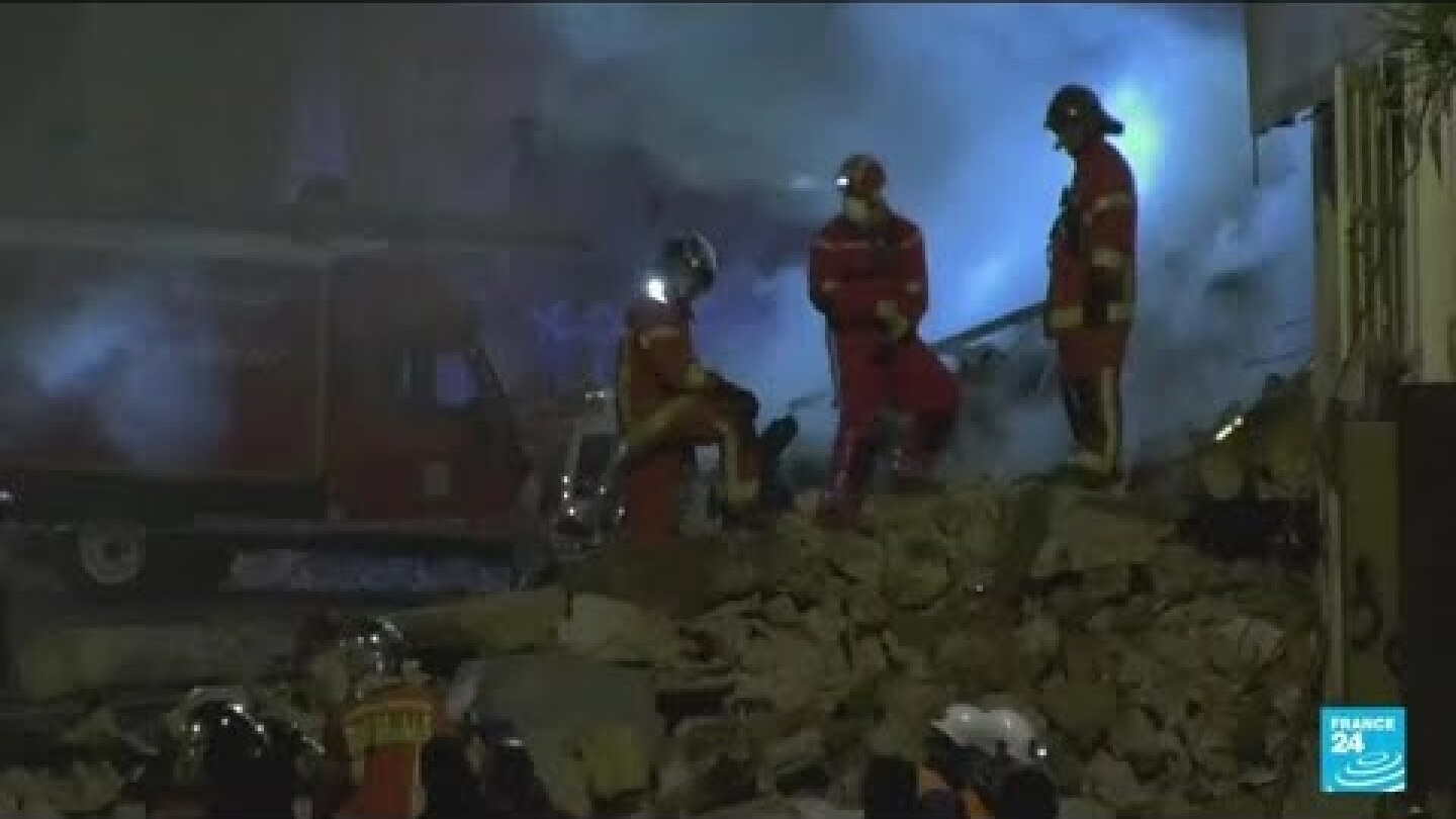 Building collapses in southern French city of Marseille • FRANCE 24 English
