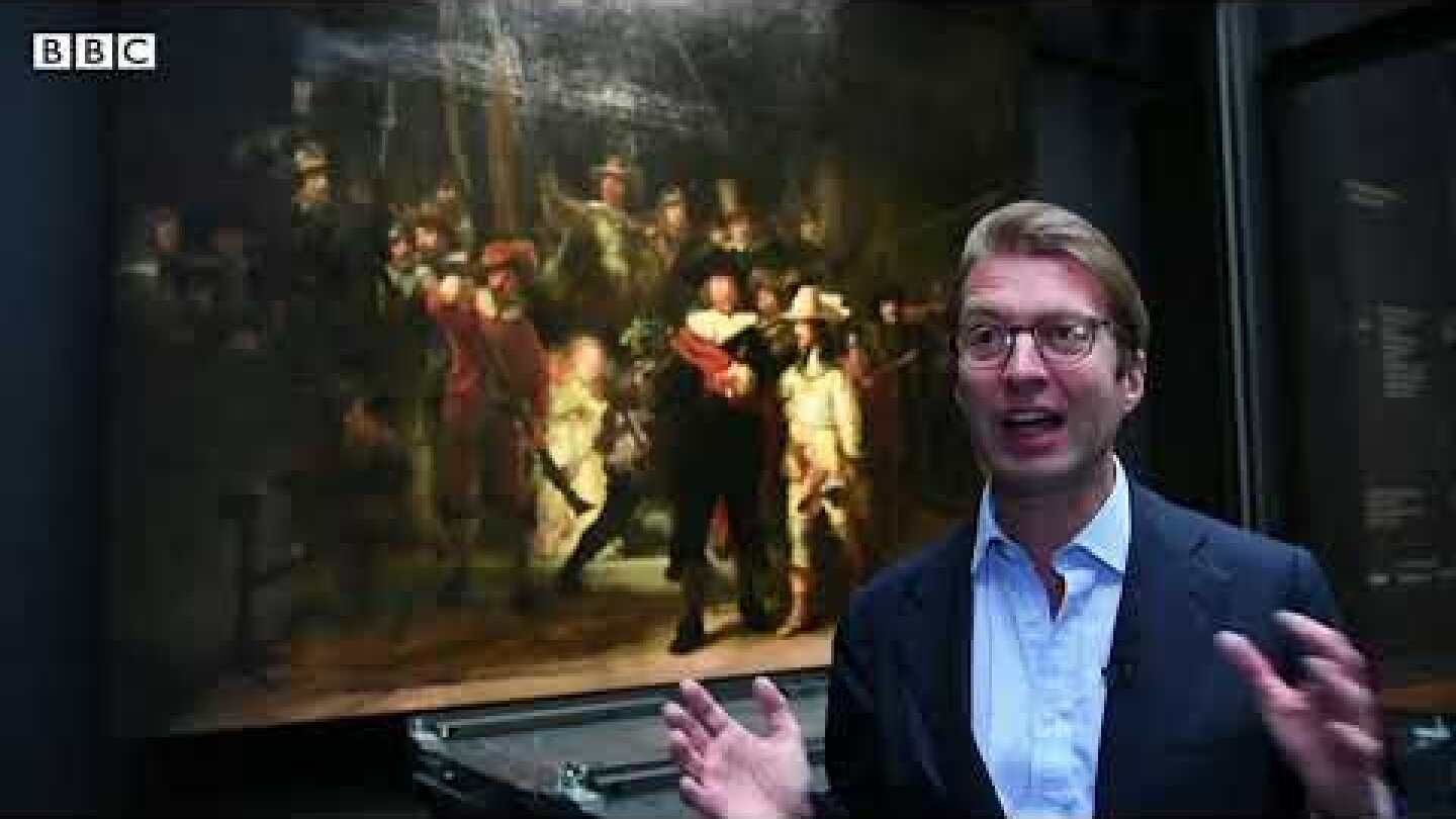 Rembrandt's 'Night Watch' is restored to its original glory