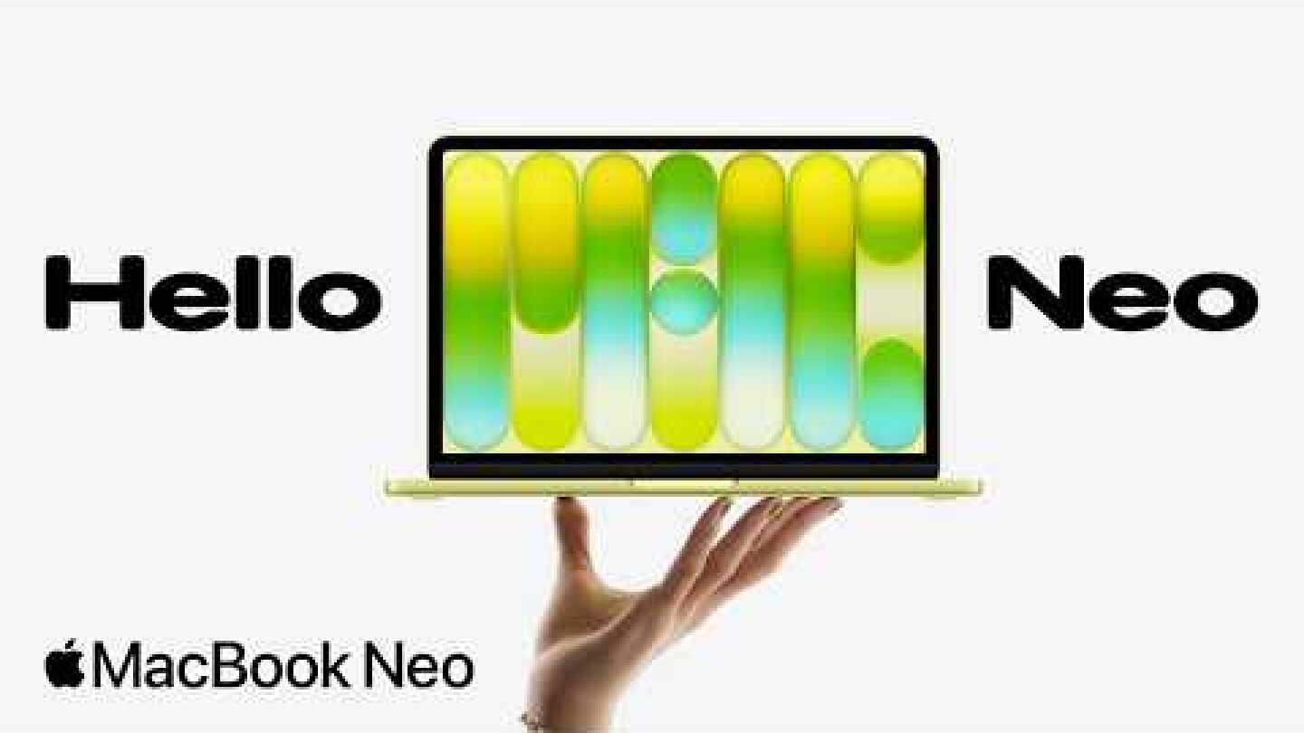 Hello, MacBook Neo