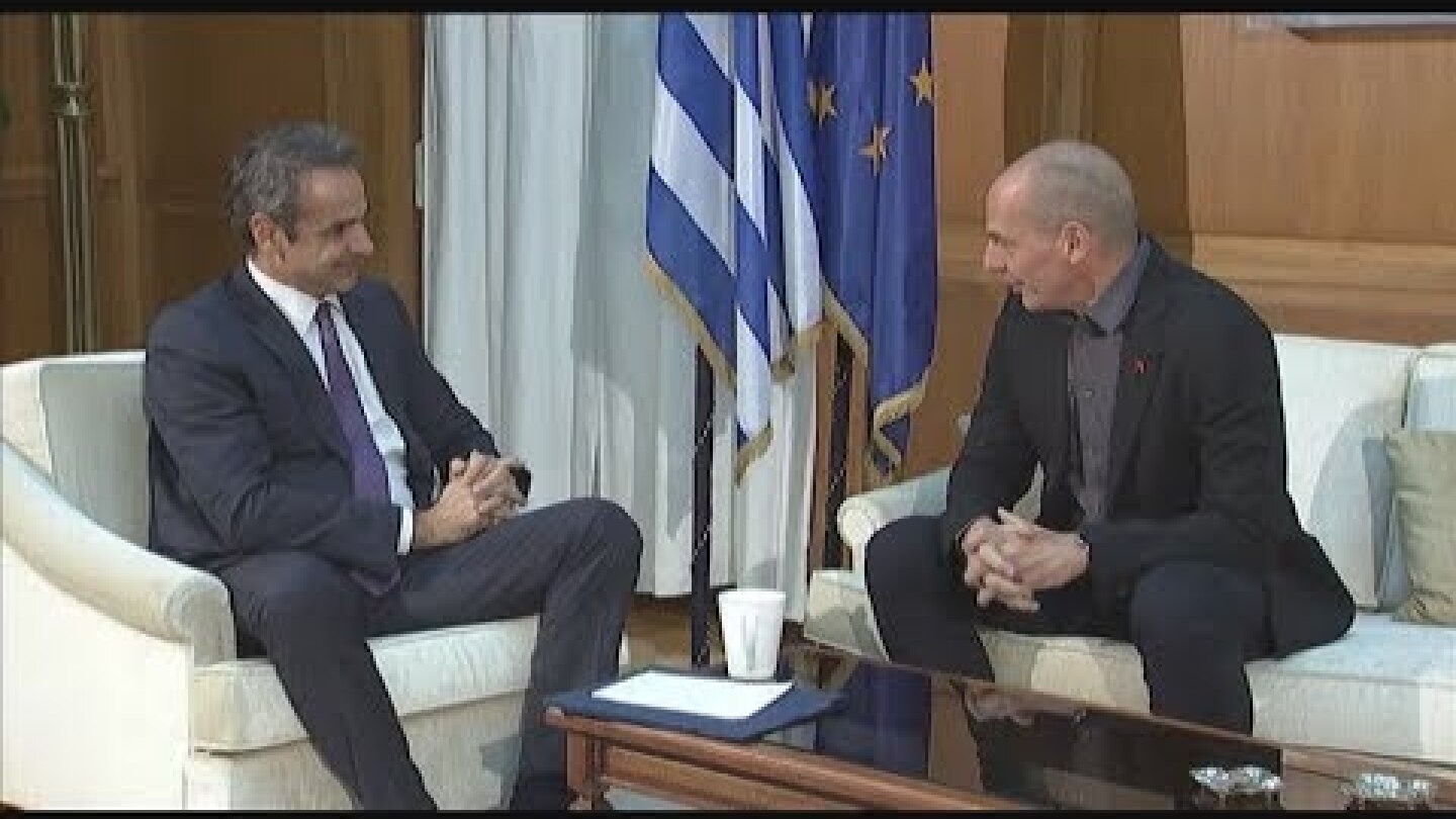 Συνάντηση του πρωθυπουργού με το Γιάνη Βαρουφάκη