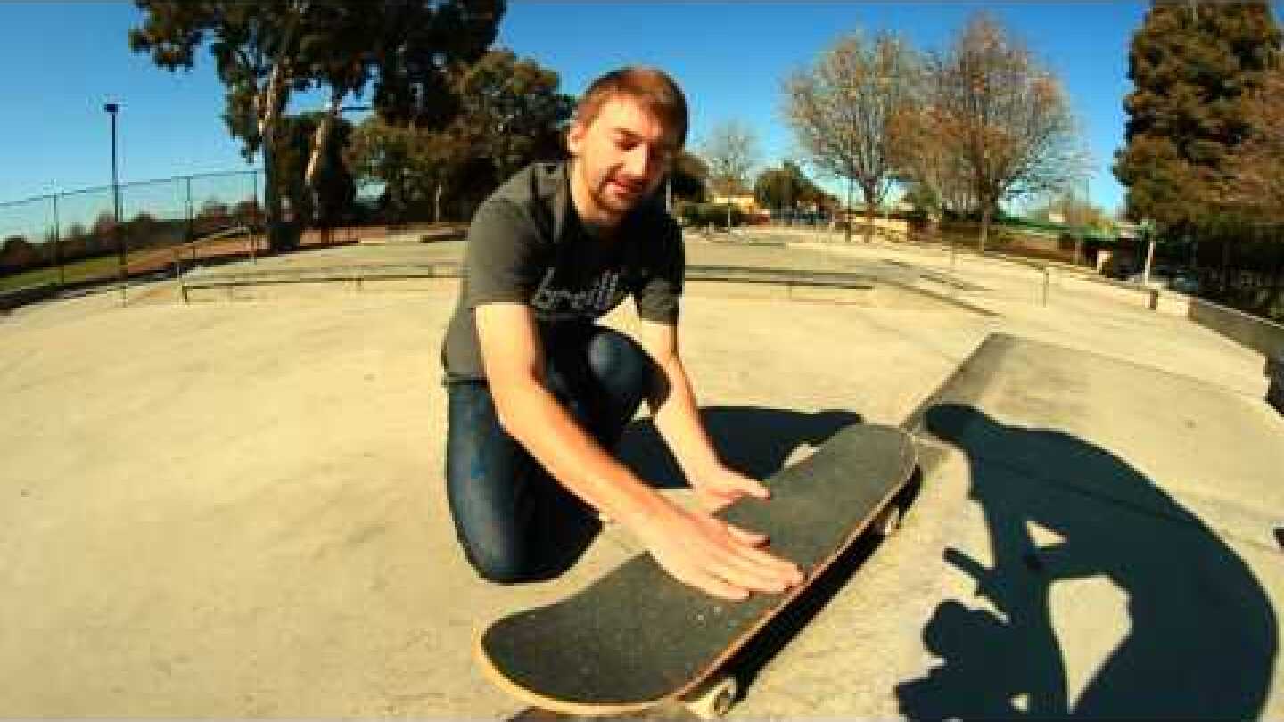 HOW TO 50-50 FRONTSIDE SHOVE IT THE EASIEST WAY TUTORIAL