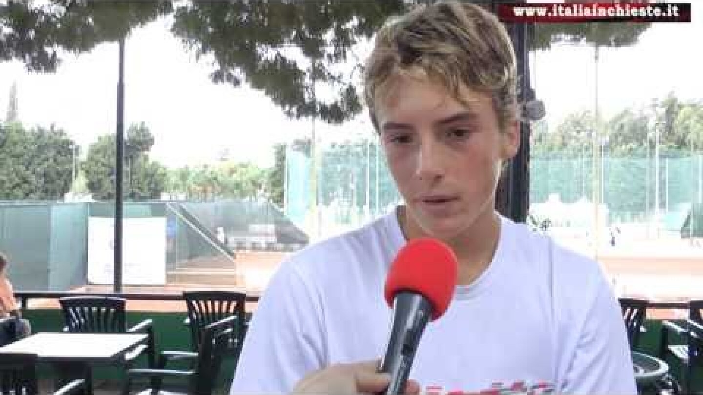 Tennis Europe Junior Masters: interview with Stefanos Tsitsipas