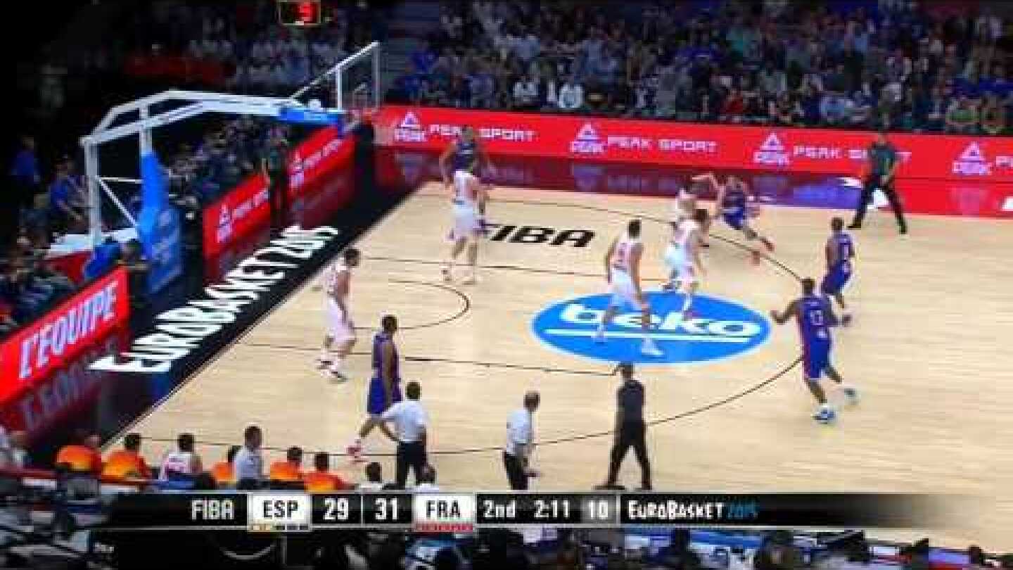 Pau Gasol  Spain vs France Eurobasket 2015 HD