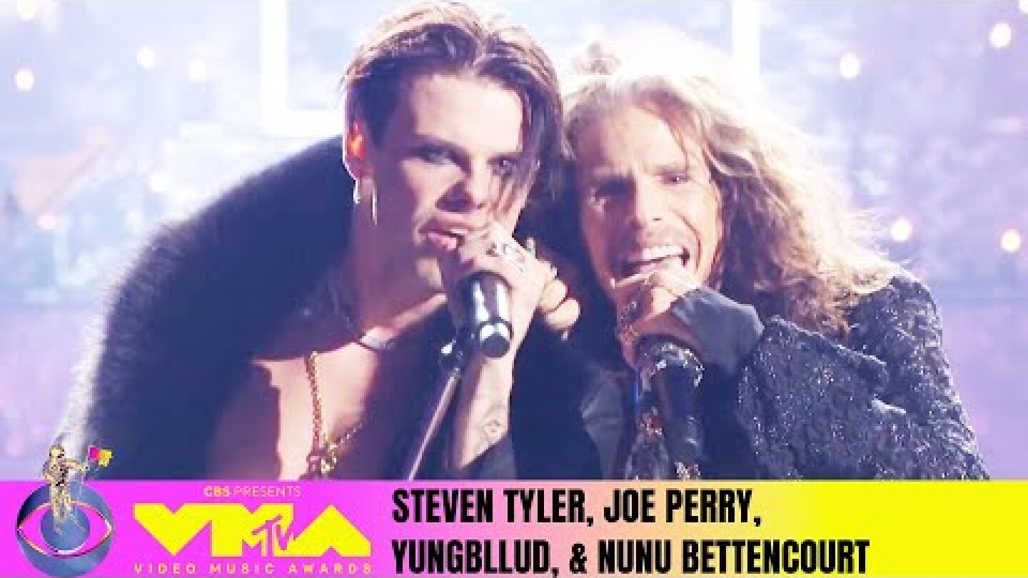 Steven Tyler, Joe Perry, YUNGBLLUD, & Nunu Bettencourt Perform Ozzy Tribute Medley | 2025 VMAs
