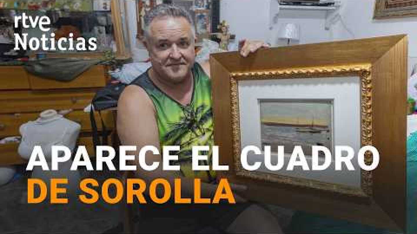 ANDRÉS HURTADO, responsable del hallazgo del CUADRO de SOROLLA: "Utilicé la IA para identificarlo"