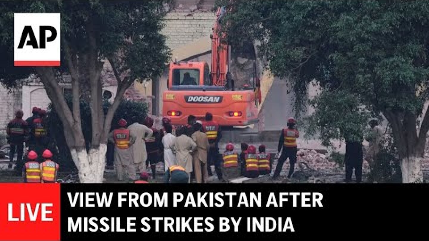 LIVE: View from Pakistan after India fires missiles across border