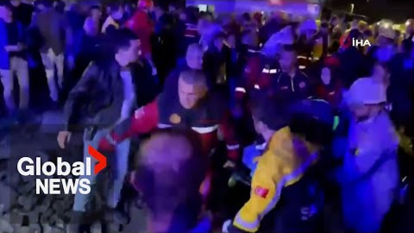 At least 25 dead, dozens trapped in Turkish coal mine explosion