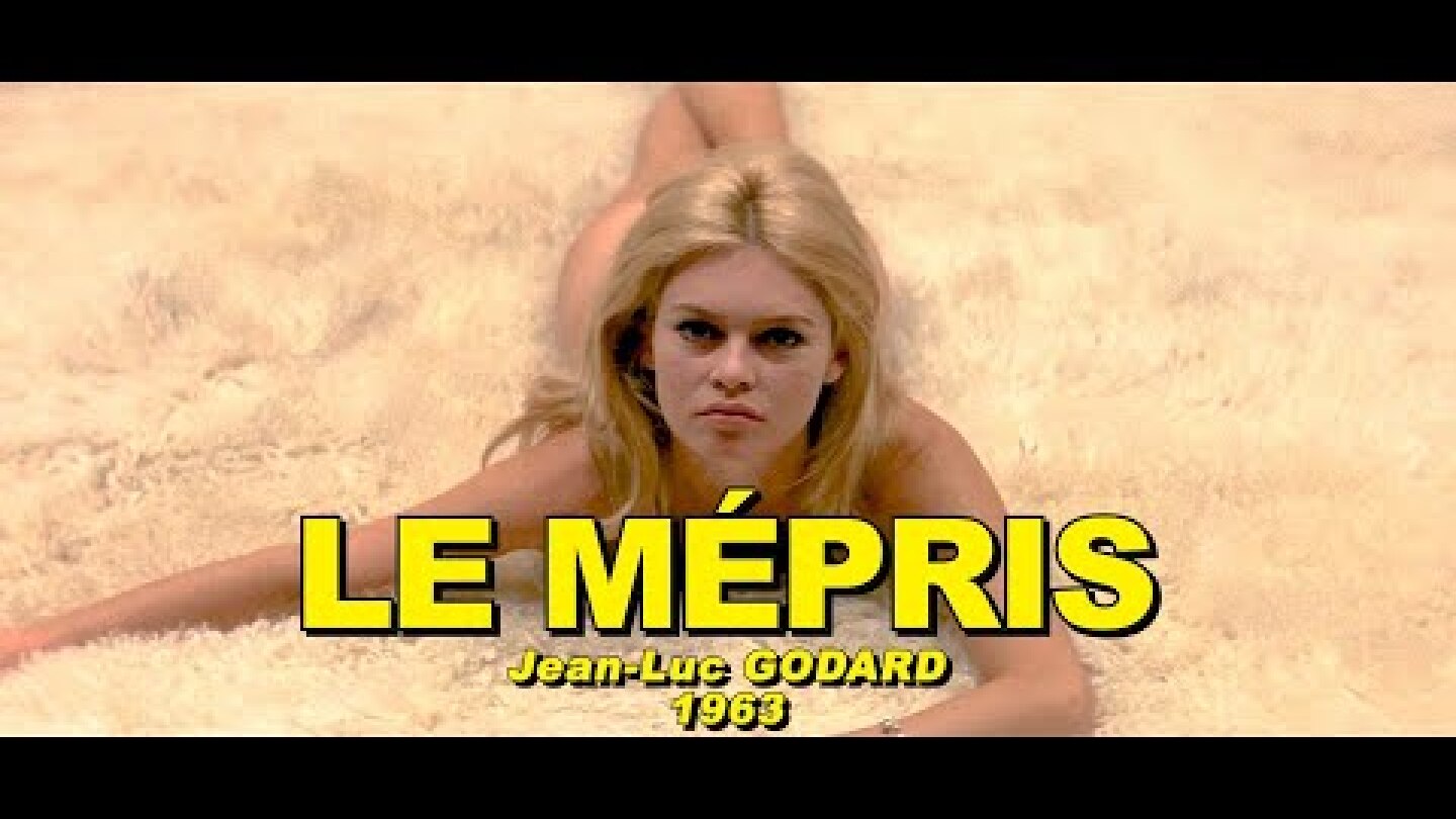 LE MÉPRIS 1963 (Brigitte BARDOT, Michel PICCOLI, Jack PALANCE, Fritz LANG)