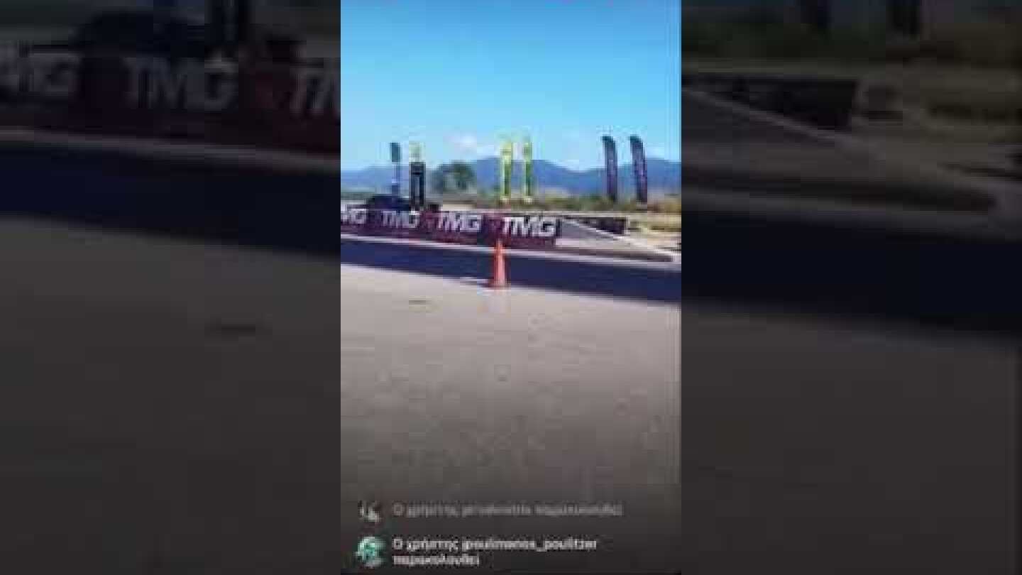 Δυστύχημα σε αγώνες dragster στο Αγρίνιο