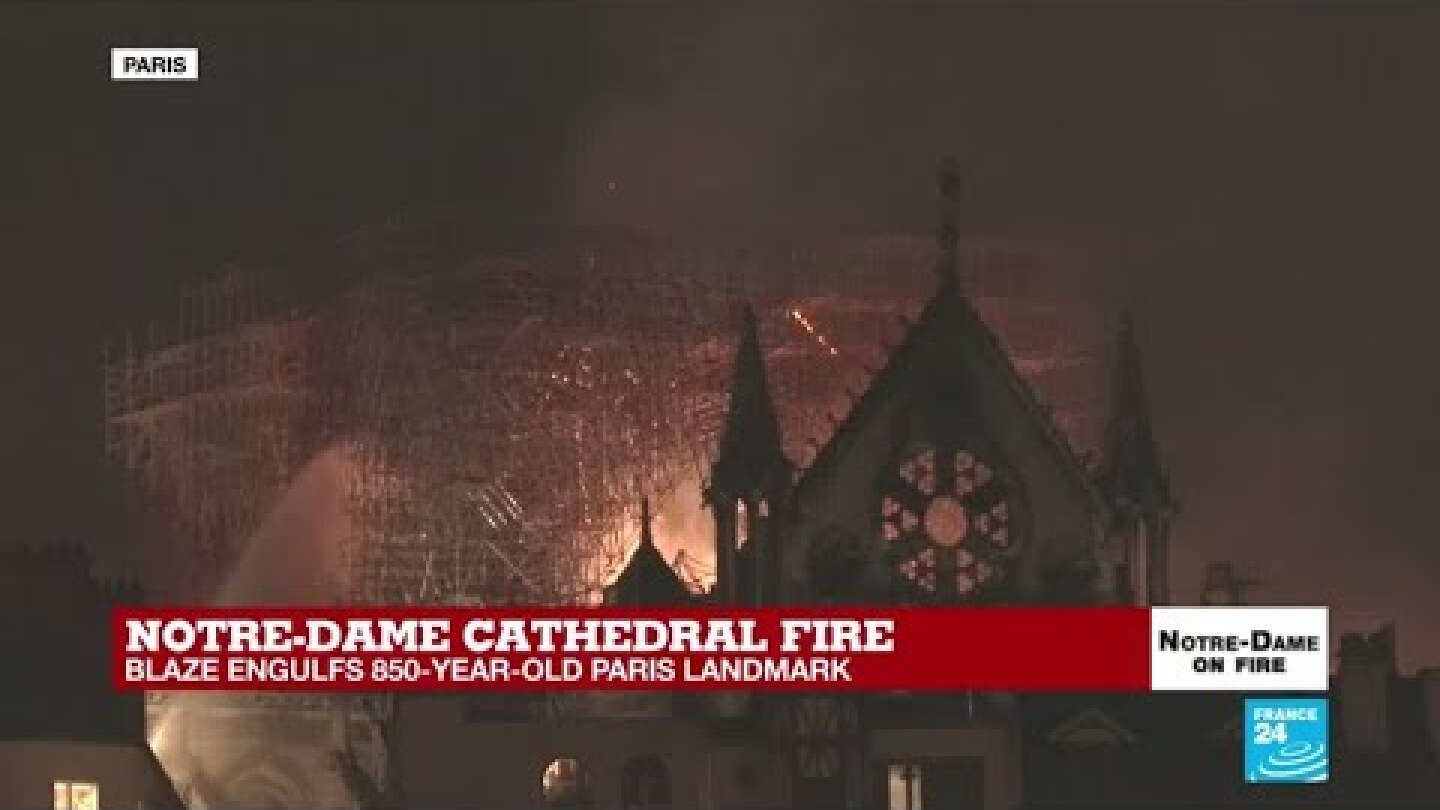 French interior ministry: 'Firefighters might not be able to save Notre Dame'