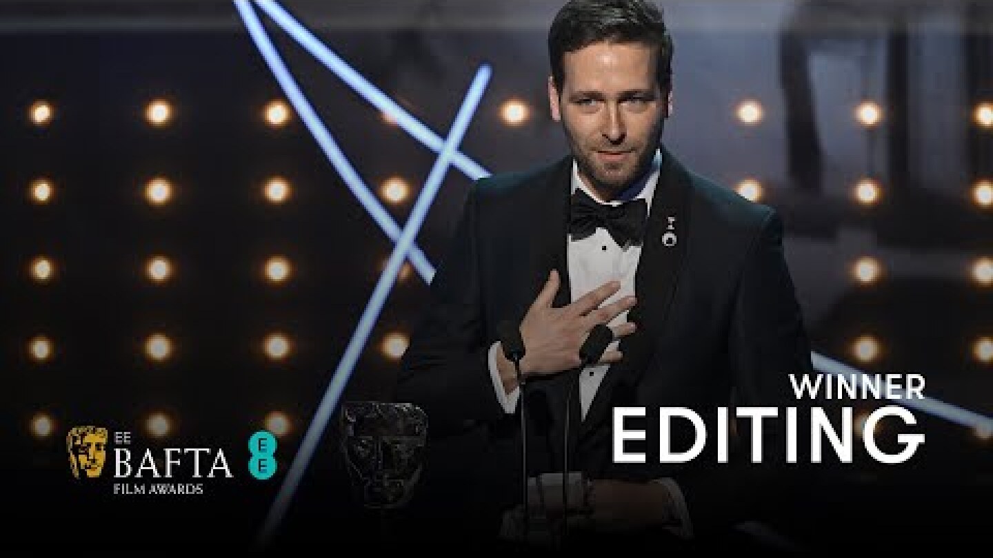 Paul Rogers Picks Up The Editing BAFTA For Everything Everywhere All At Once | EE BAFTAs 2023