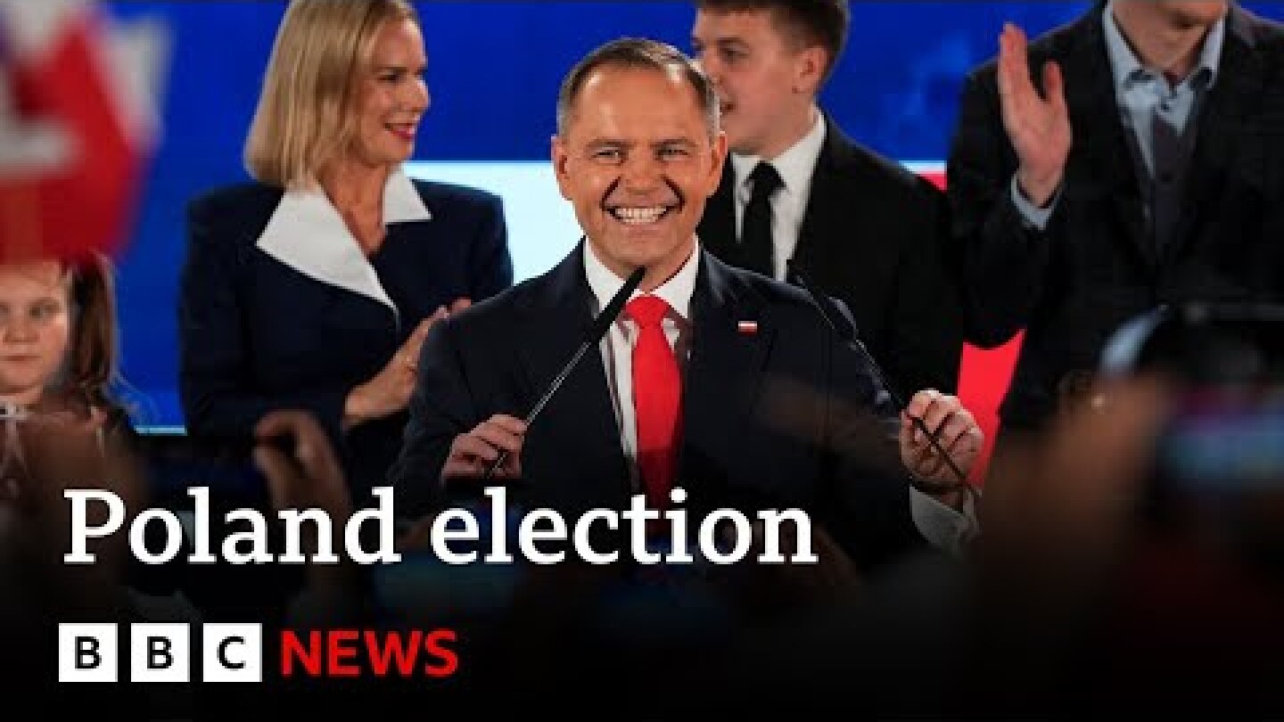 Conservative Karol Nawrocki elected Poland's new president | BBC News