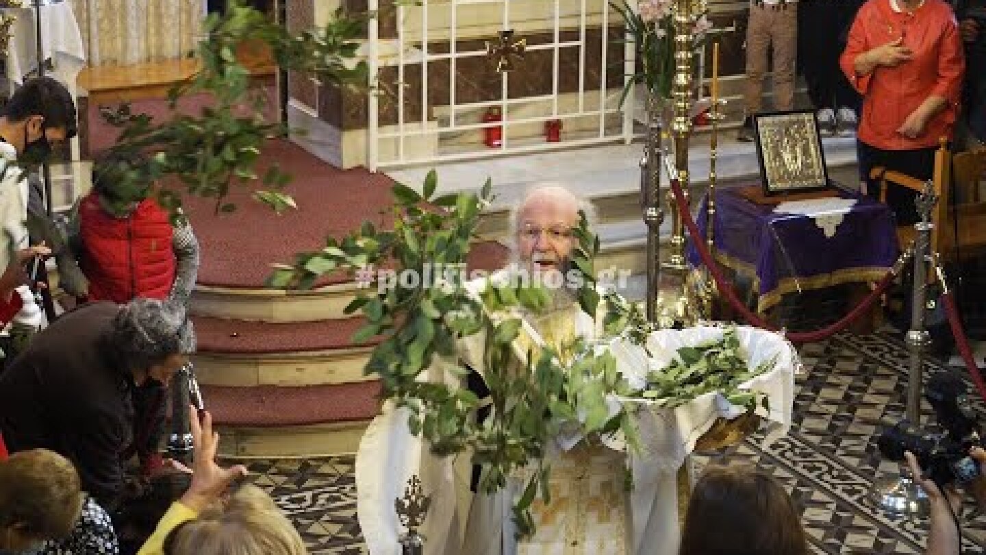 Η μοναδική πρώτη Ανάσταση στην Παναγία Ευαγγελίστρια Χίου