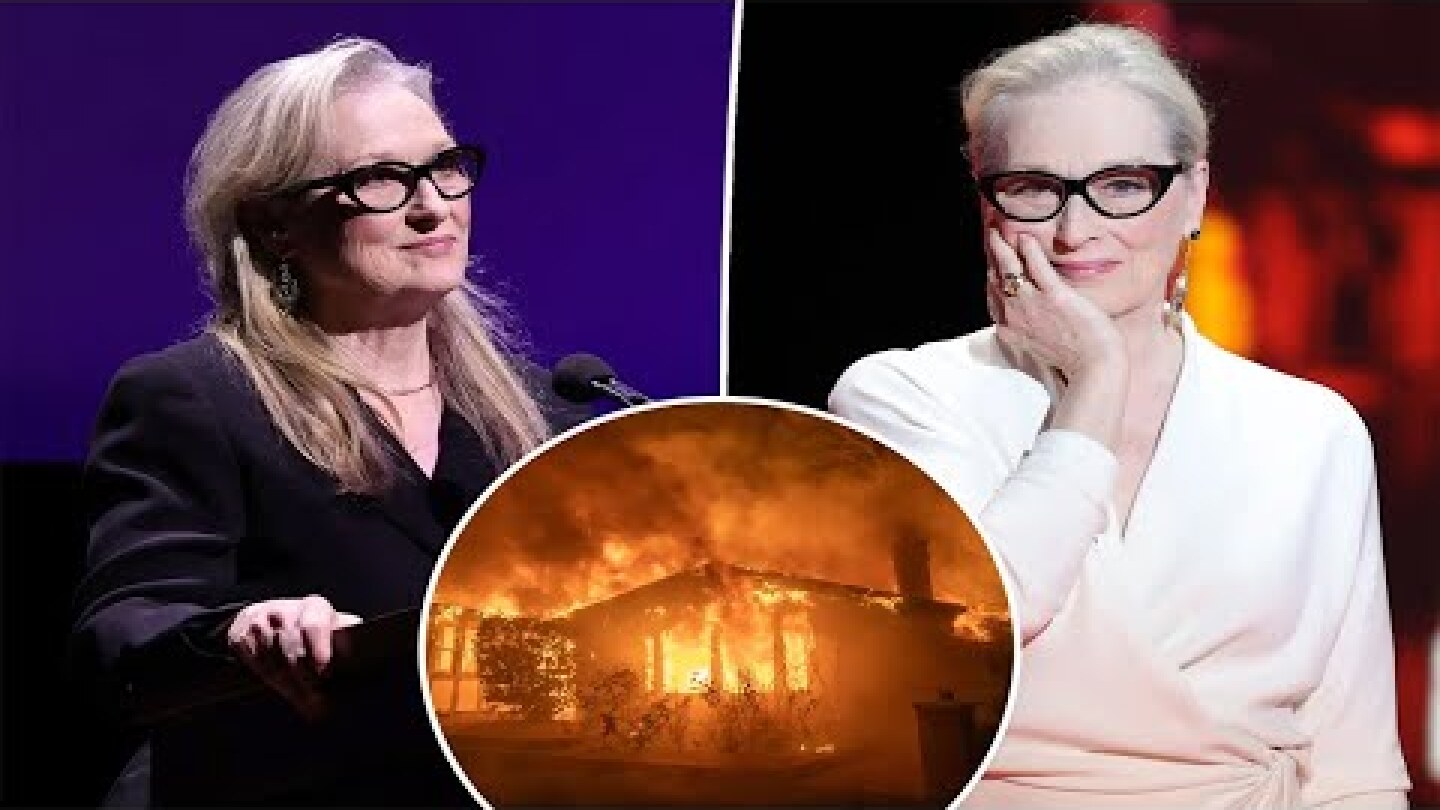Meryl Streep cut a ‘car-size hole in the fence’ to escape L.A. fire: ‘Determined to make it out’