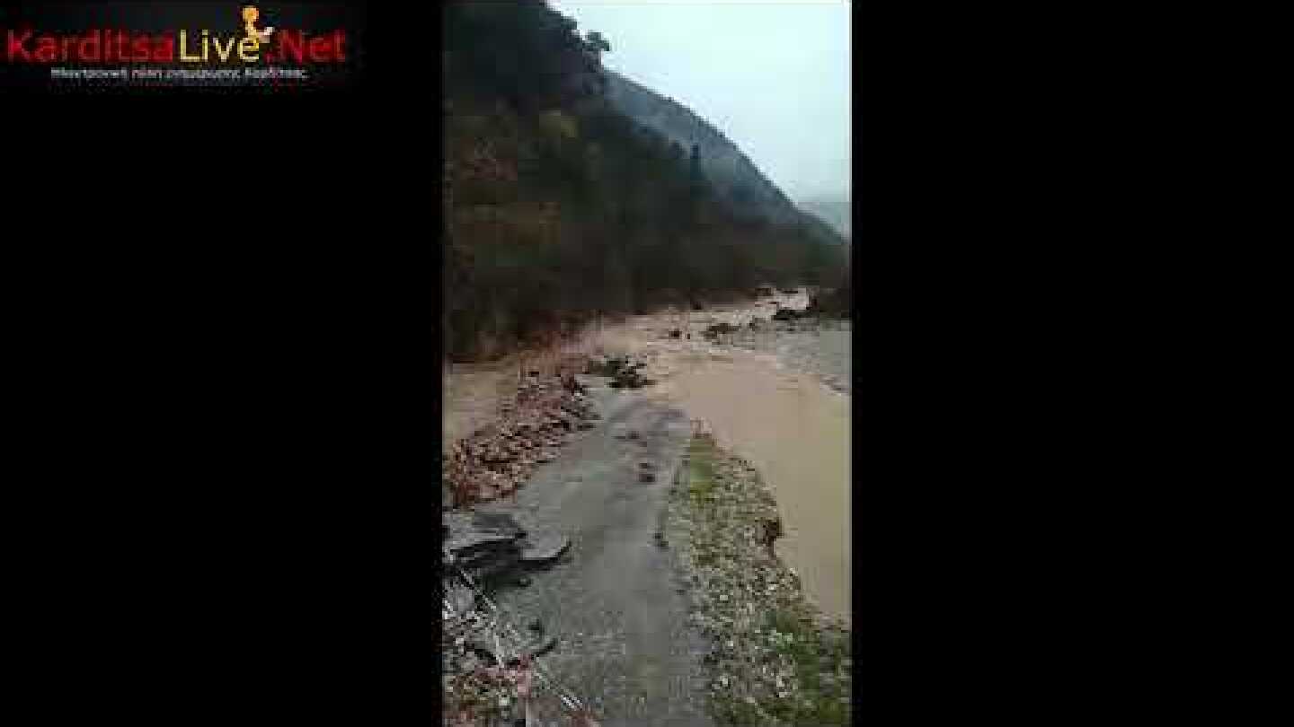 Κακοκαιρία Ανατολική Αργιθέα (10/12/20)