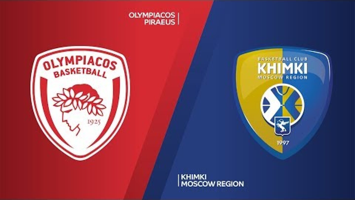 Olympiacos Piraeus - Khimki Moscow region Highlights | Turkish Airlines EuroLeague RS Round 19