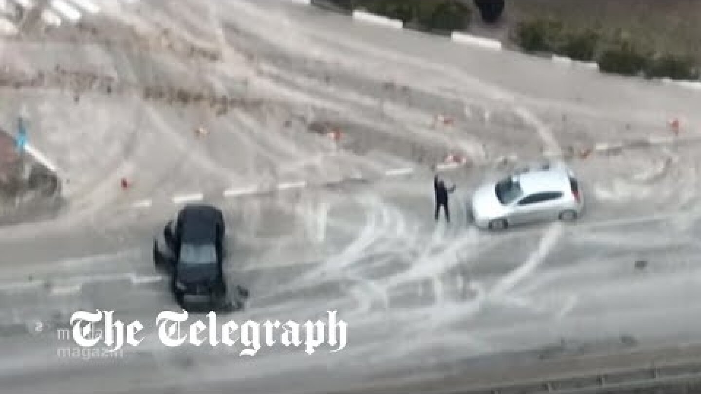 Russian soldiers appear to shoot civilian near Kyiv, Ukraine