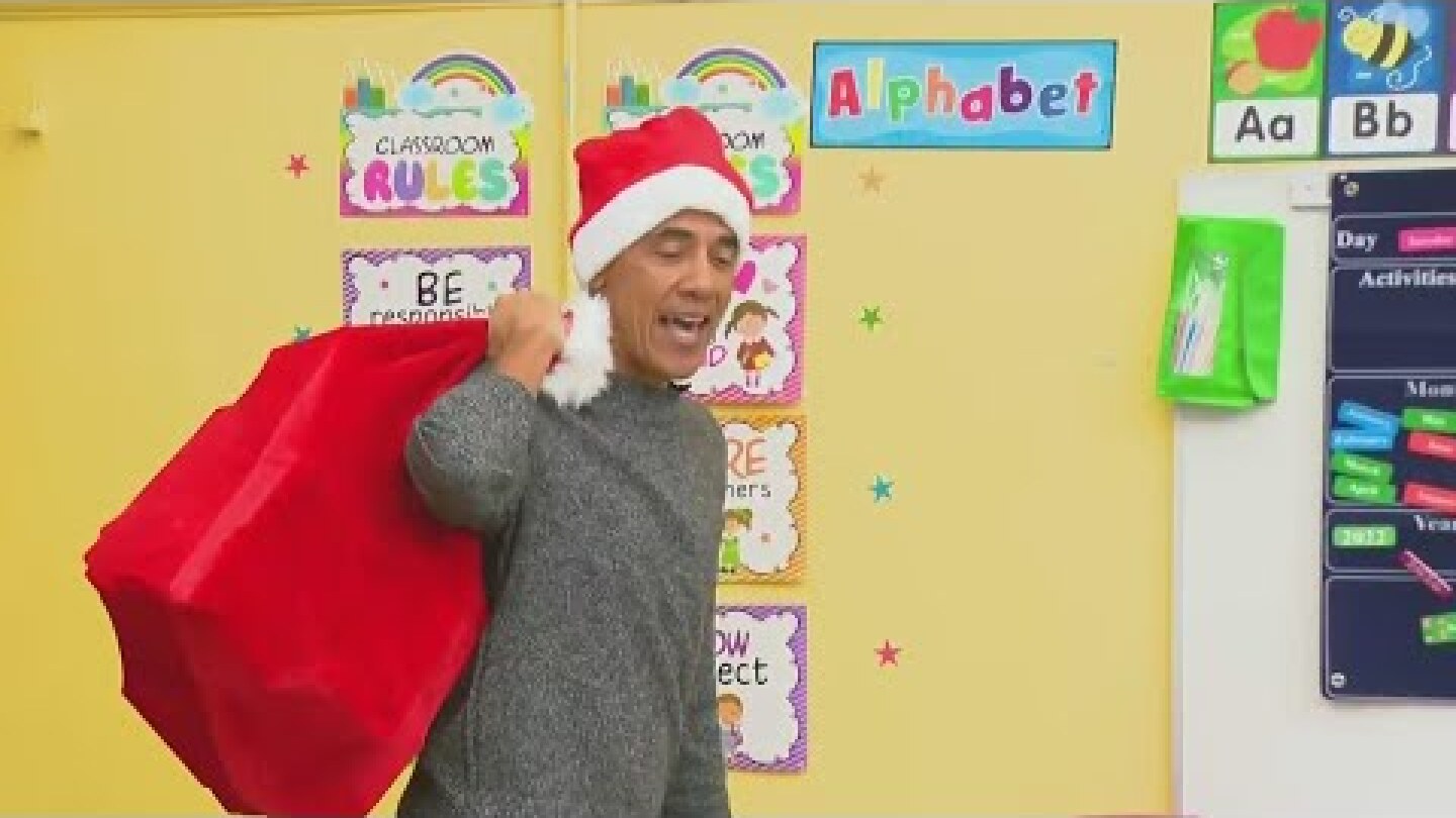 Former President Barack Obama surprises South Shore kids with gifts and story reading