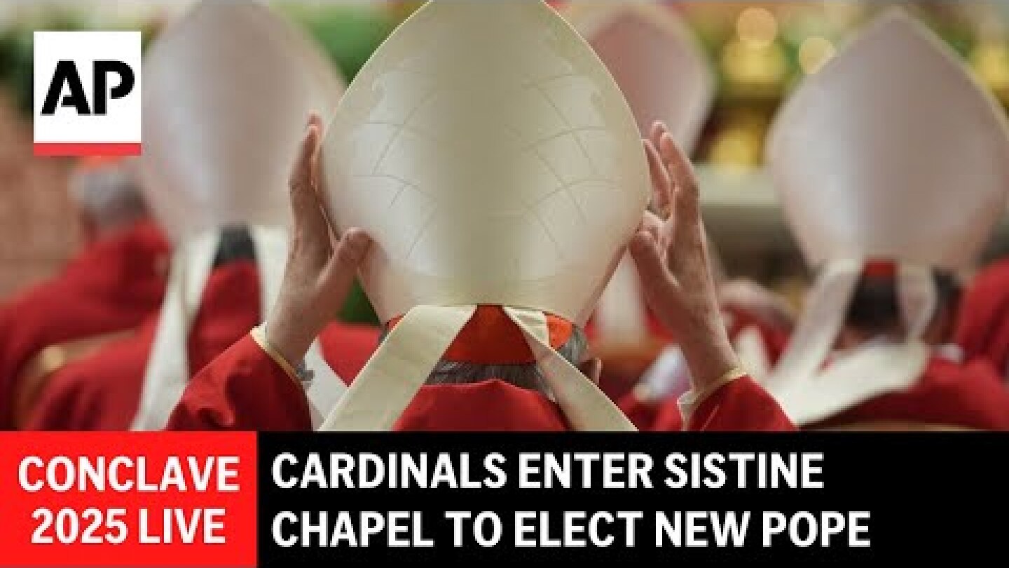 Conclave 2025 LIVE: Cardinals set to vote to elect a new pope