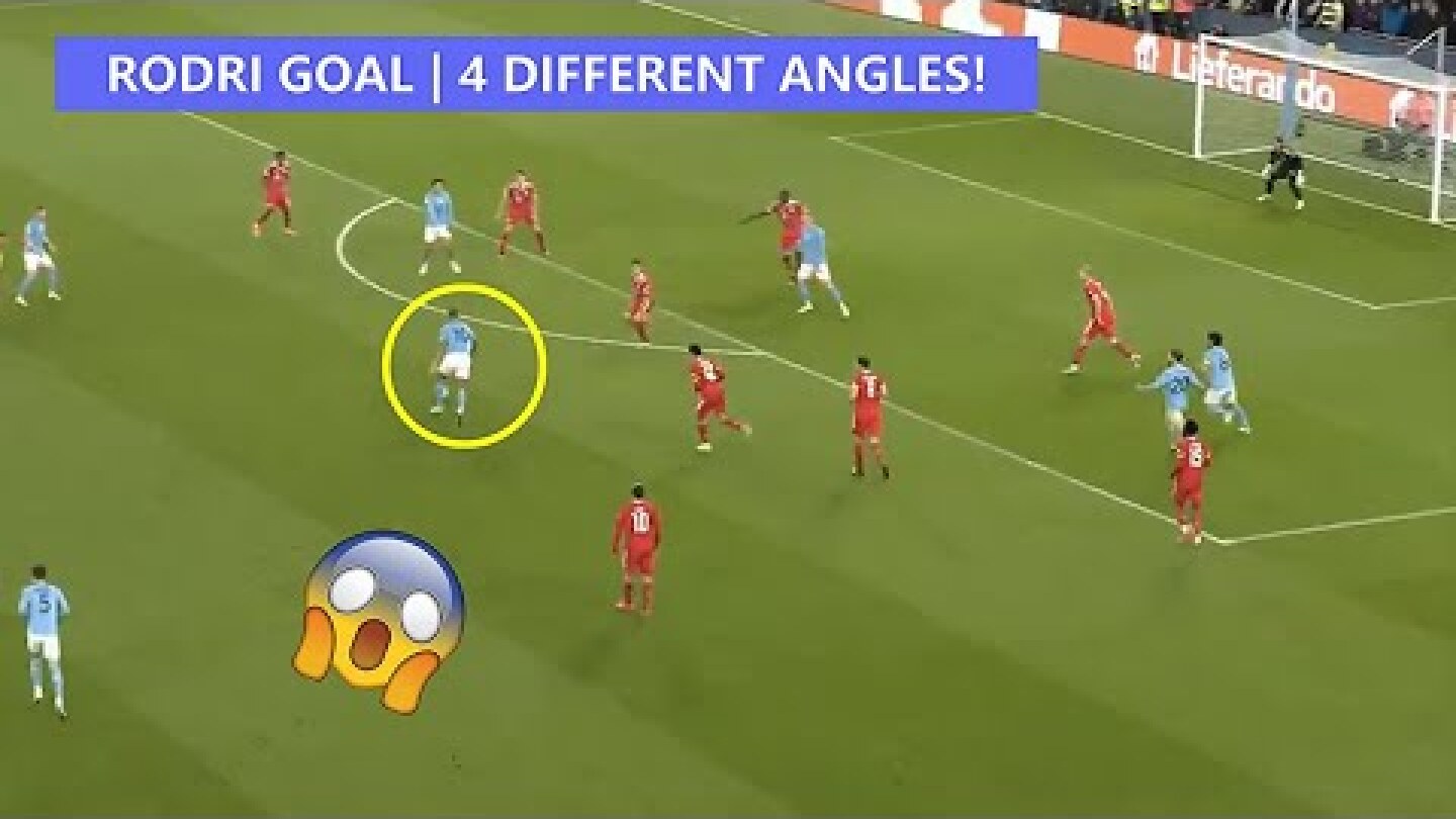 😱RODRI Goal From 25 Yards vs Bayern Munich (4 Different Angles)!