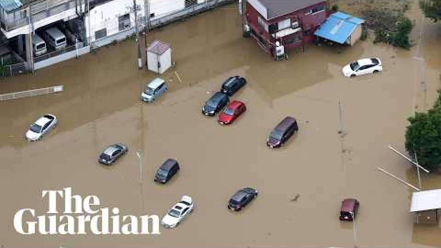 At least four killed as record rainfall floods Japan's Chiba prefecture