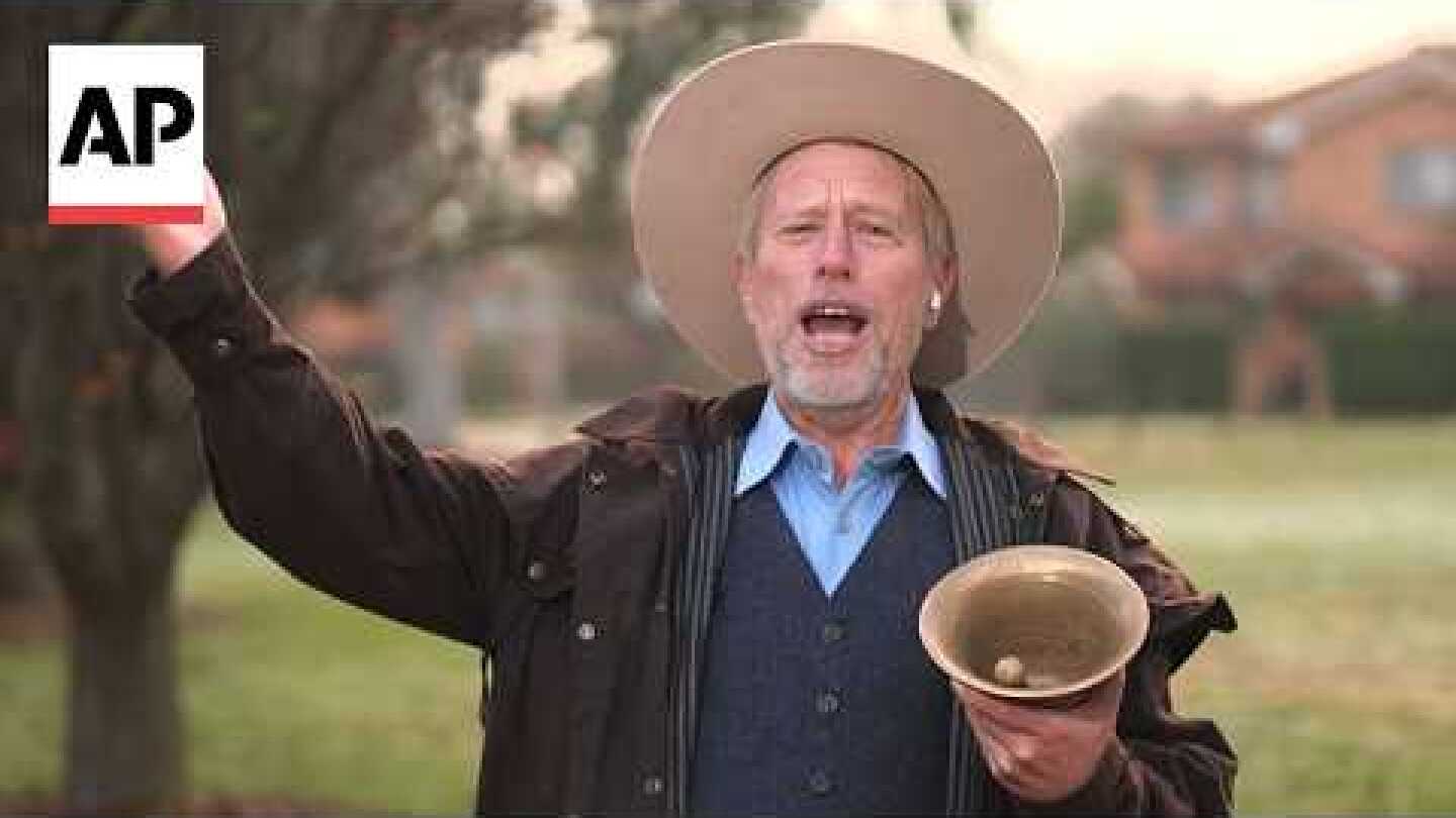 Canberra town crier breaks Guinness world record for the loudest shout ever