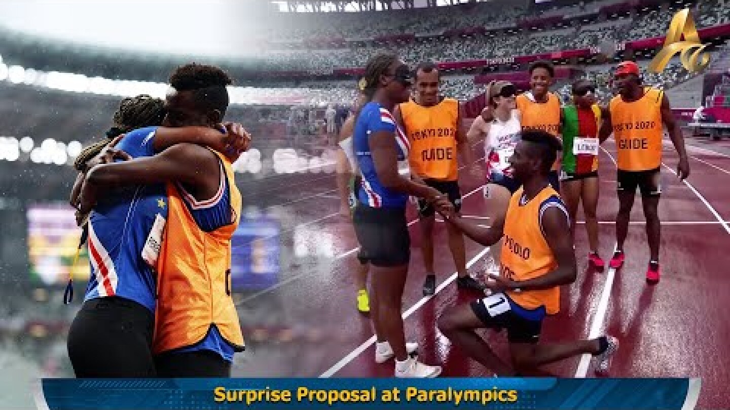 Surprise Proposal at Paralympics