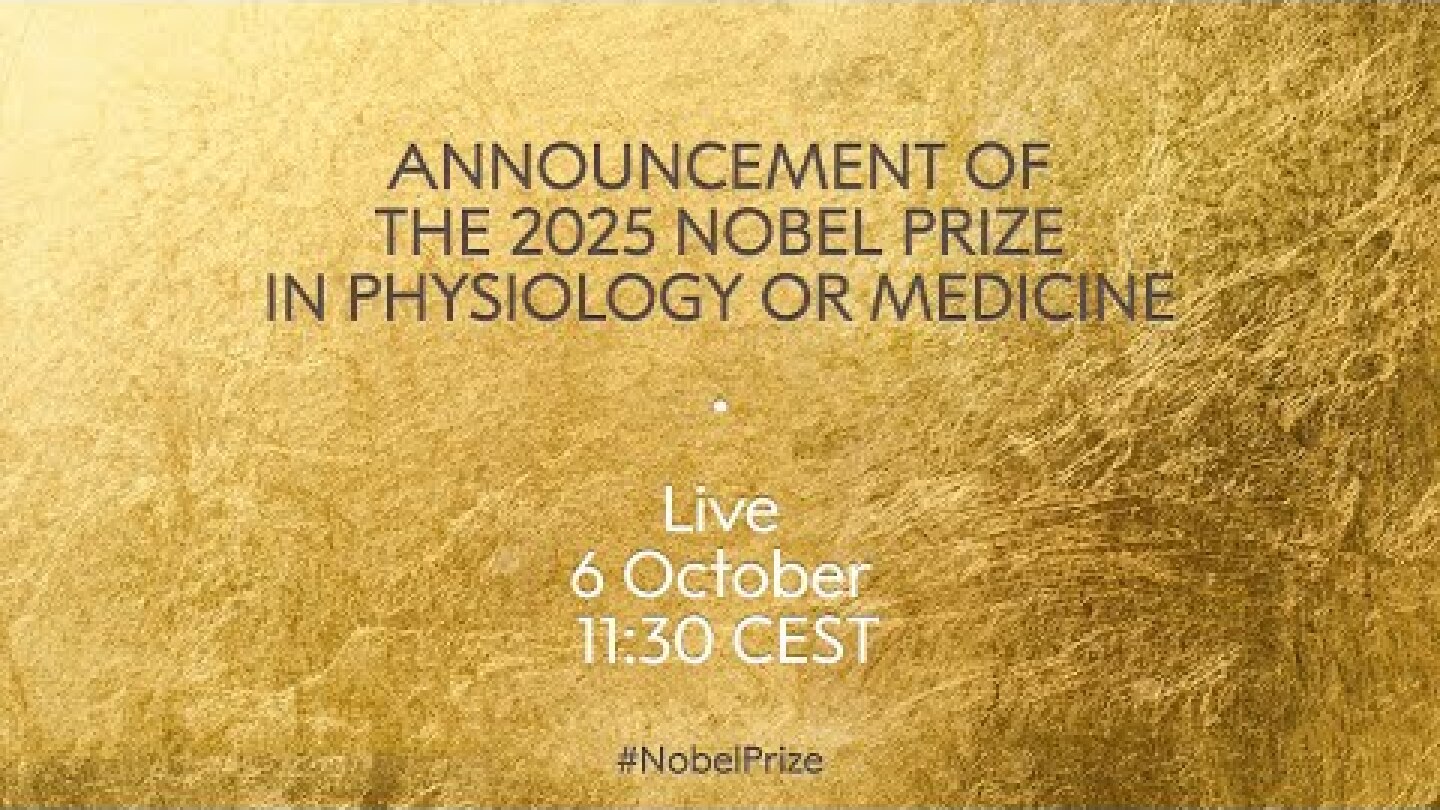 Announcement of the 2025 Nobel Prize in Physiology or Medicine