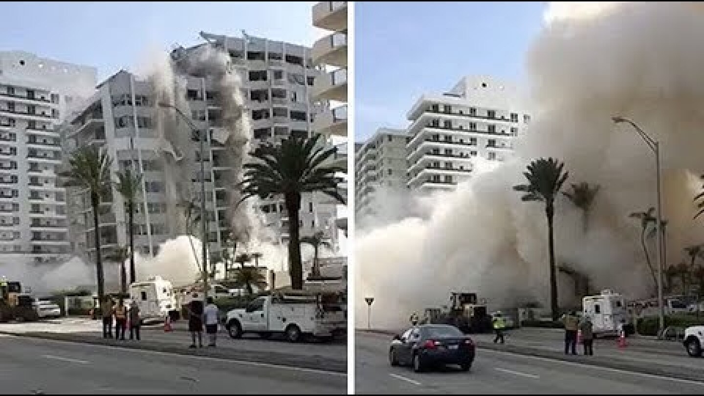 At least one person injured in US when building slated to be torn down collapses