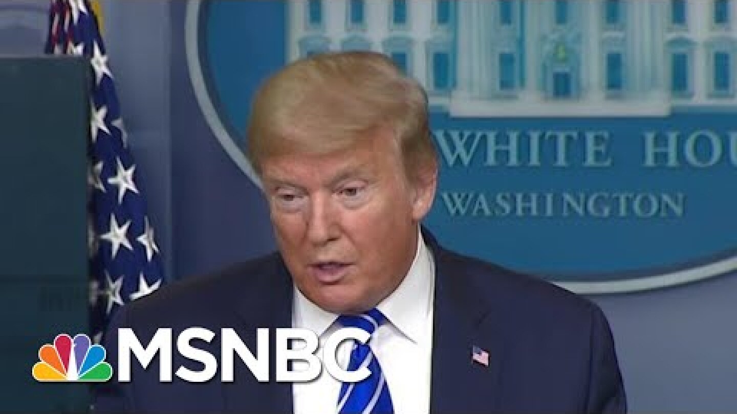 Medical Expert 'Worried' About Trump After Bizarre Question On Injecting Disinfectant | MSNBC