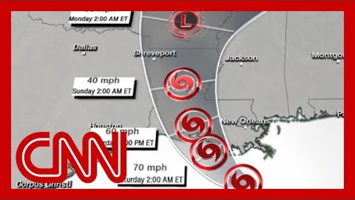 Louisiana braces for epic flooding from Tropical Storm Barry