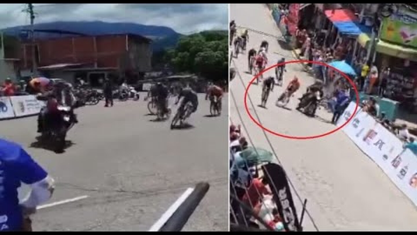 Tour du Venezuela 2025 - Un policier en moto cause un terrible accident sur la 3e étape au Venezuela